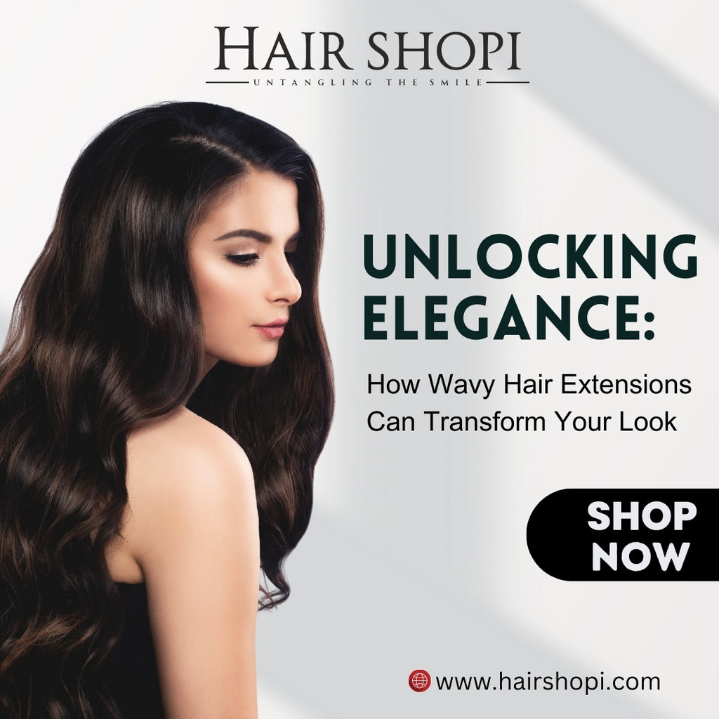 Unlocking Elegance: How Wavy Hair Extensions Can Transform Your Look