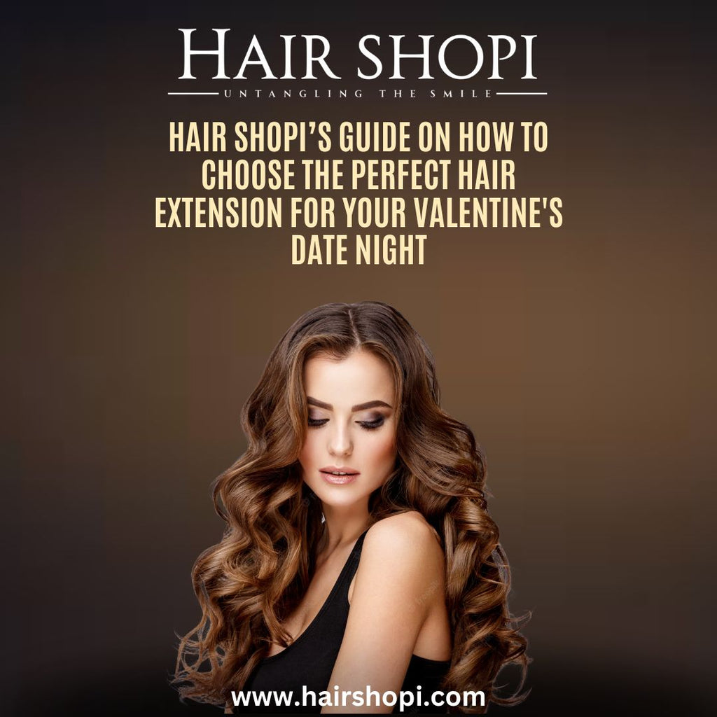 Hair Shopi’s Guide On How to Choose the Perfect Hair Extension for Your Valentine's Date Night